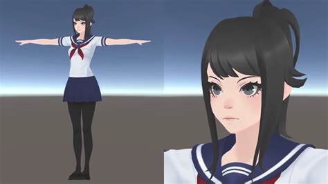 Yandere Chans Model Done By Yandere Devs Fan