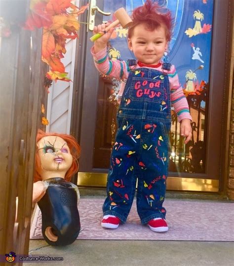 Original Infant Chucky Costume Diy Costumes Under 45 Photo 26