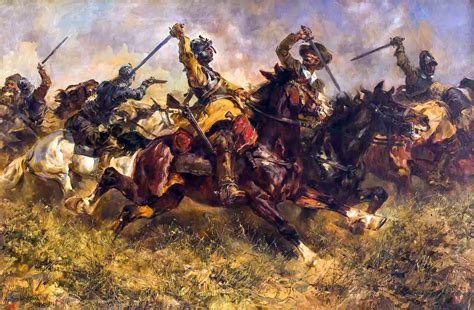 Cavalry Battle During The Thirty Years War Thirty Years War War Art