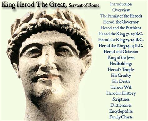 King Herod The Great Servant Of Rome