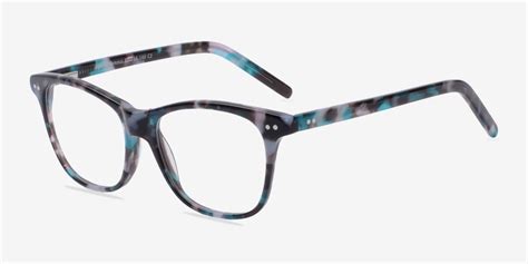Almost Famous Nebular Blue Women Acetate Eyeglasses Eyebuydirect