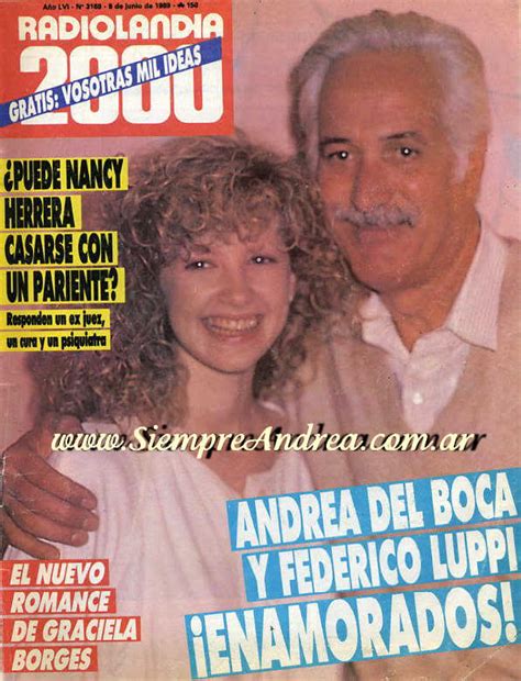 Yo era muy chiquita y pensaba que si tenía que ir tantas veces era porque. La ventana indiscreta de julia: Andrea del Boca: Largo ...