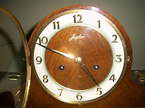Collectible Items Vintage Junghans Mantle Clock
