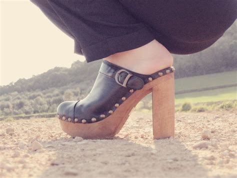 Wooden Clogs Are Hot Clogs Heels High Heel Clogs High Heel Wedges Hot Heels Swedish Clogs