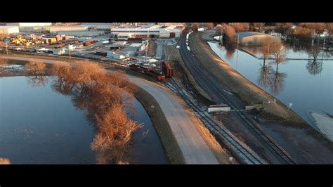 Nebraska Flooding 2019 Drone Footage Seward Ne Youtube