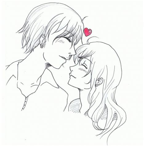 Anime Couples Drawing At Getdrawings Free Download