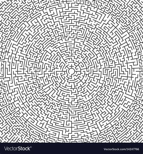 Maze Labyrinth Greek Puzzle Pattern Royalty Free Vector