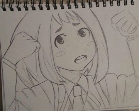 Ochako Drawing Anime Amino
