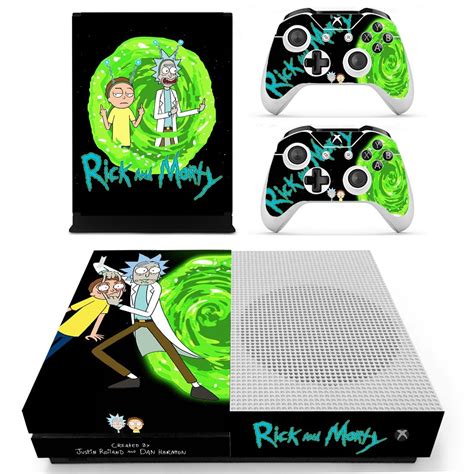 Rick And Morty Decal Skin Sticker For Xbox One S Console