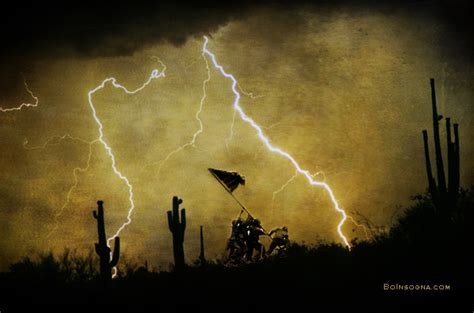 Arizona Lightning Desert Storm And Operation Desert Storm