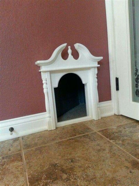 The problem with swinging cat doors is that they make too much this genius cat door diy is ideally meant for keeping the dog out of the closet so only the cat can make it. Kattenluik | Cat door, Cat litter box, Litter box