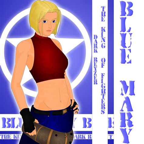 Blue Mary Ryan The King Of Fighters By Darkreyzer On Deviantart