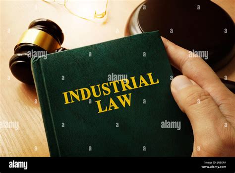 Industrial Law On An Office Table Stock Photo Alamy