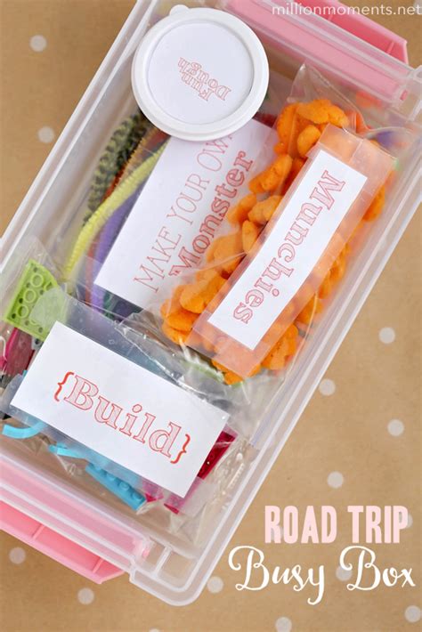 Road Trip Busy Box For Kids