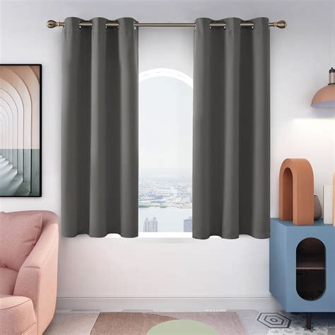 Deconovo Grommet Blackout Curtains Thermal Insulated Room Darkening