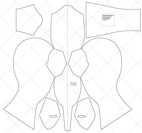 You will need a pdf reader to view these files. Dali-Lomo: How to Make Deadpool Movie Mask Costume (PDF ...