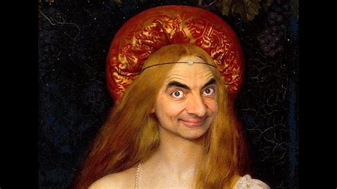 Bean is probably one of the funniest faces of all time. This is what happens when you put Mr Bean's face on some ...
