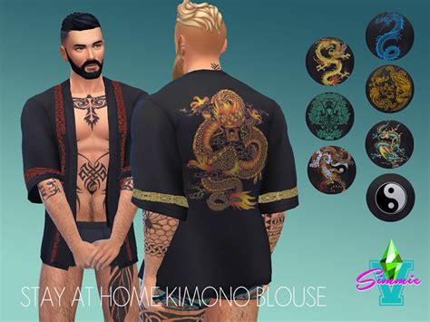 Best Sims 4 Kimono Cc For Men Women Fandomspot Turtleking