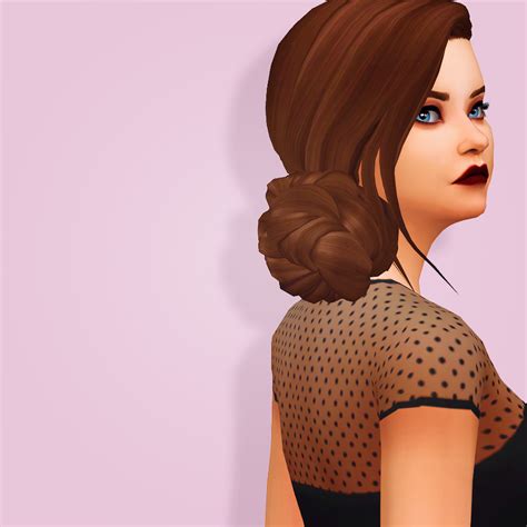 Simsdom Sims 4 Tops Sims 4 Cc Maxis Match Hair Sims 4 Cc