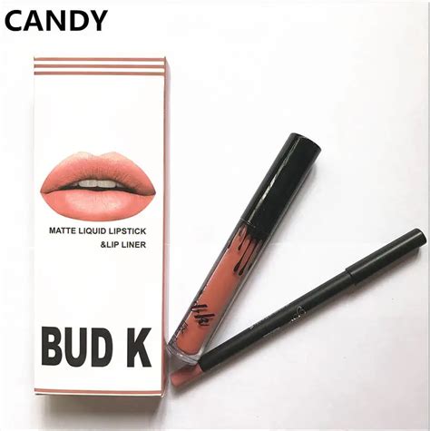 2017 Hots Bud K Brand Matte Liquid Lipsticklips Pencil Makeup Lasting