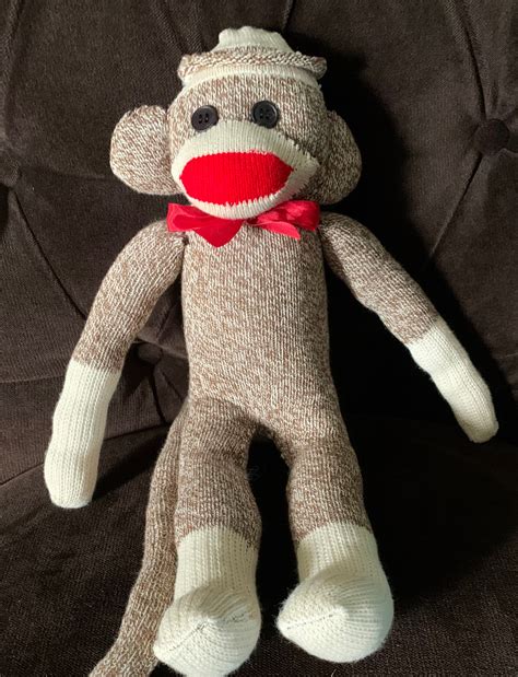 Large Sock Monkey Etsy