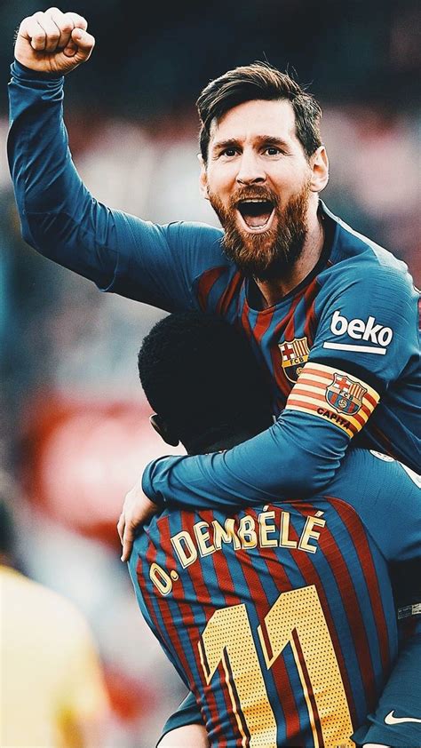 Lionel Messi Wallpaper On The Match Against Sevilla Lionel Messi