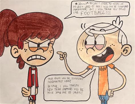 Lincoln Explain About Sports Tlh Version By Fairygodbj On Deviantart