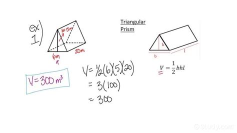 How To Find The Volume Of A Triangular Prism Geometry