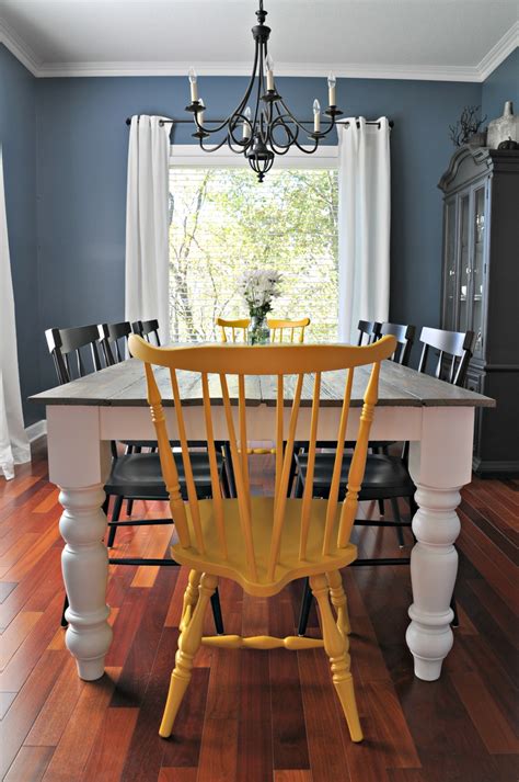 Rustic Farmhouse Dining Table — Decor And The Dog