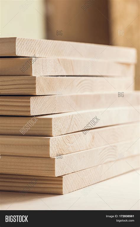 Stack Timber Boards Image And Photo Free Trial Bigstock