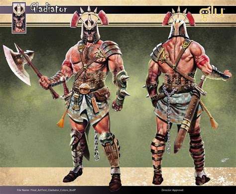 Gladiator Concept Art By Rodgallery On Deviantart