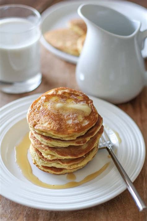 Basic Fluffy Coconut Flour Pancakes The Roasted Root