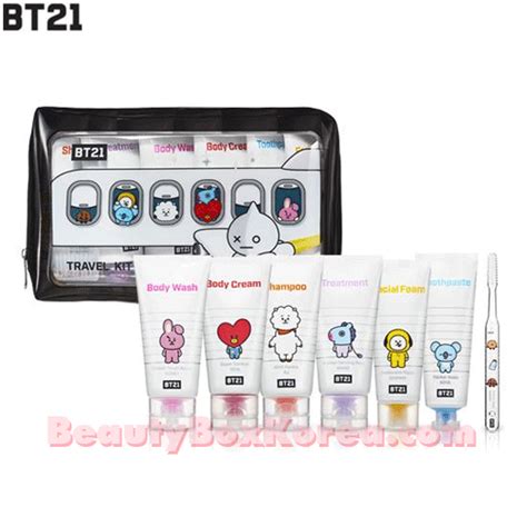 Bt21 Space Travel Kit 8items Best Deal At Beauty Box Korea Travel