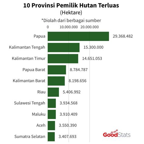 Miliki Jutaan Hektare Inilah 10 Provinsi Dengan Hutan Terluas Di Indonesia