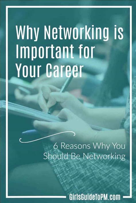 Importance Of Networking • Girls Guide To Project Management