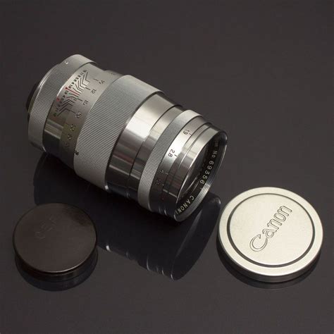 Canon 85mm F19 Telephoto Portrait Prime Lens Leica Ltm