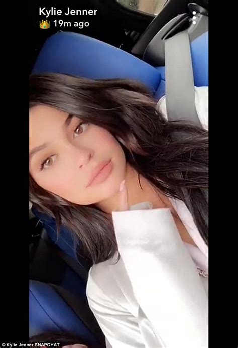 kylie jenner s fans outraged over barely legal blusher daily mail online