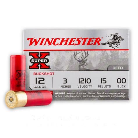 12 gauge 3 00 buck 15p winchester super x 5 rounds bushift best tactical multi tool