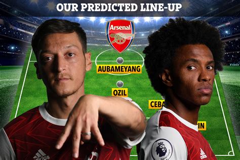 How Arsenal Could Line Up At Fulham With Willian And Saliba Set For Debuts And Mesut Ozil Set