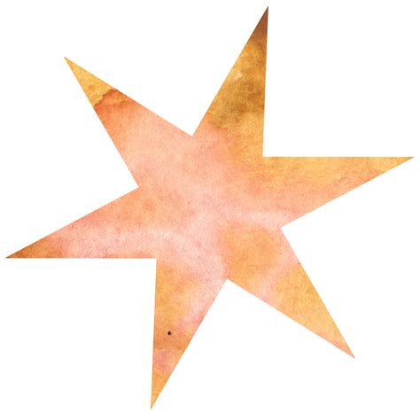 Free Beautiful Watercolor Star Transparent Png Clipart 11618647 Png