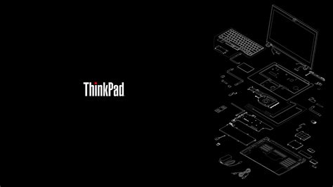 My First Attempt At Making An Exploded Thinkpad Wallpaper It Aint The