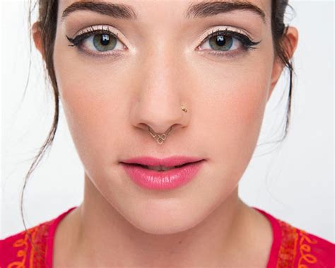 11 Unique Septum Rings To Get For Your Piercing