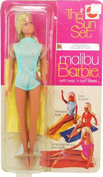 1971 The Sun Set Malibu Barbie Doll 2 1067 Malibu Barbie Barbie Barbie Friends