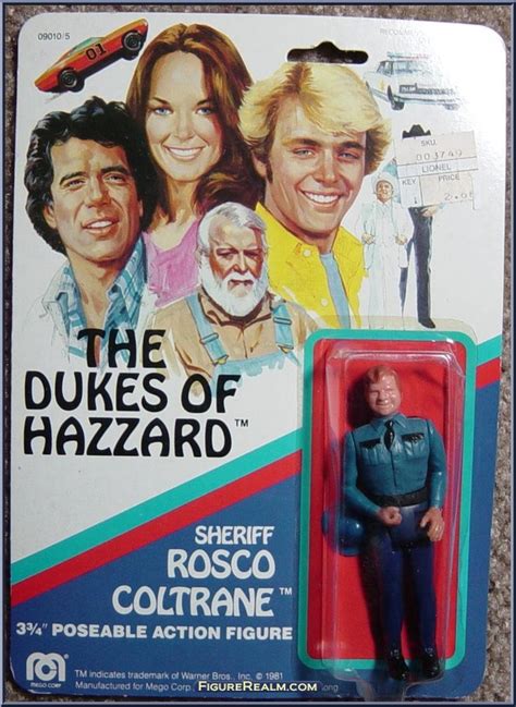 Sheriff Rosco Coltrane Dukes Of Hazzard Basic Series Mego Action