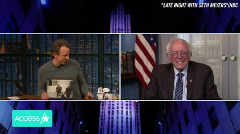 Watch Access Hollywood Highlight Bernie Sanders Reacts To Viral