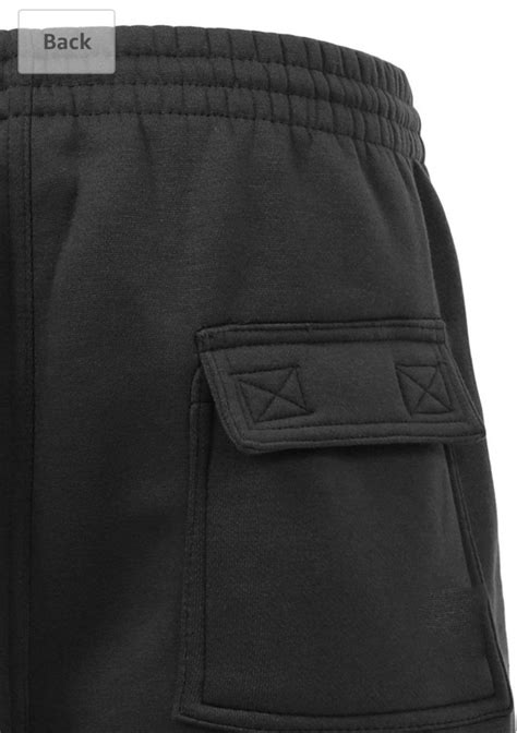 Renegade Sportswear Mens Cargo Pocket Fleece Sweat Shorts Renegade
