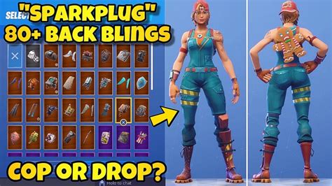 New Sparkplug Skin Showcased With 80 Back Blings Fortnite Battle Royale Best Sparkplug