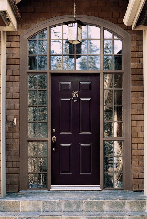 Purple Front Door Color Suggestions Exterior Door Colors Purple