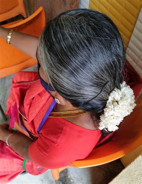 tamil village women s traditional oiled jadai hair style makeover village barber stories