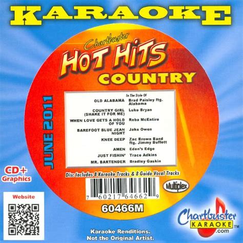 best buy chartbuster karaoke hot hits country june 2011 [cd]